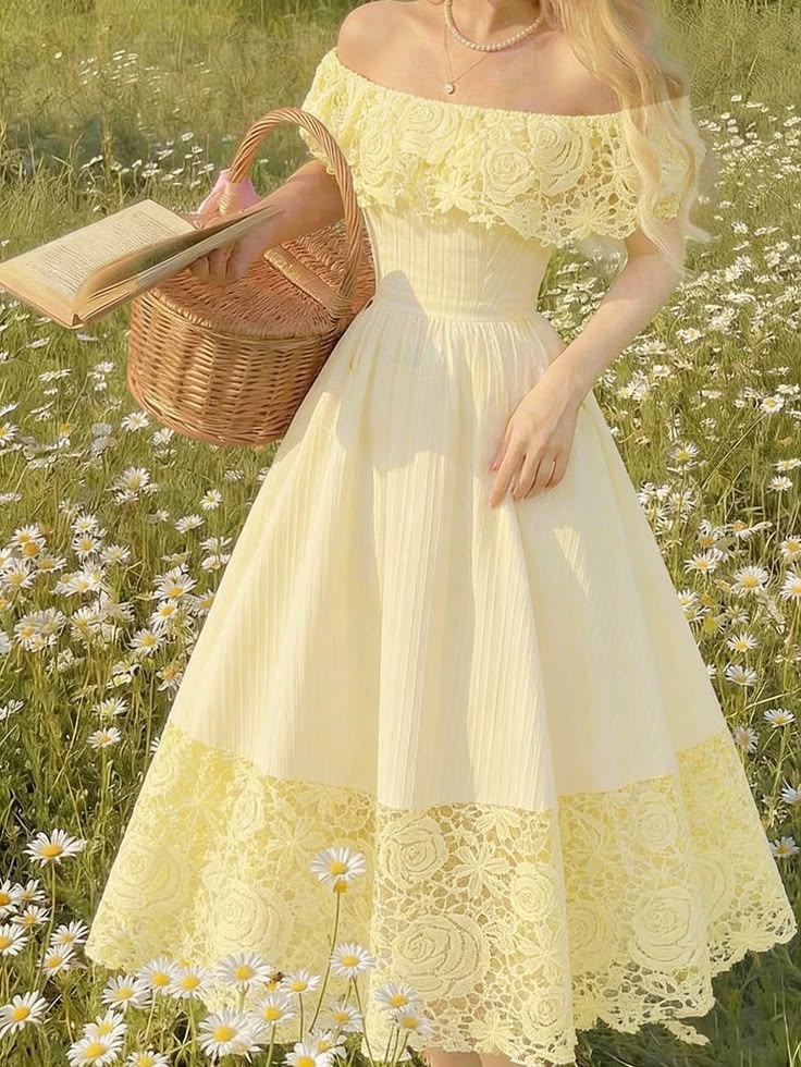 Ivory fashion dress