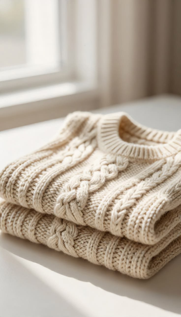 Elegant beige clothing
